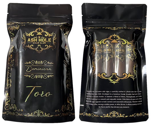 4 Pack - Ash Hole Cigars (Dubai One Release) 6 1/8" × 54